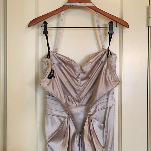 Bebe Silk Cocktail Dress - Picture 4 of 7